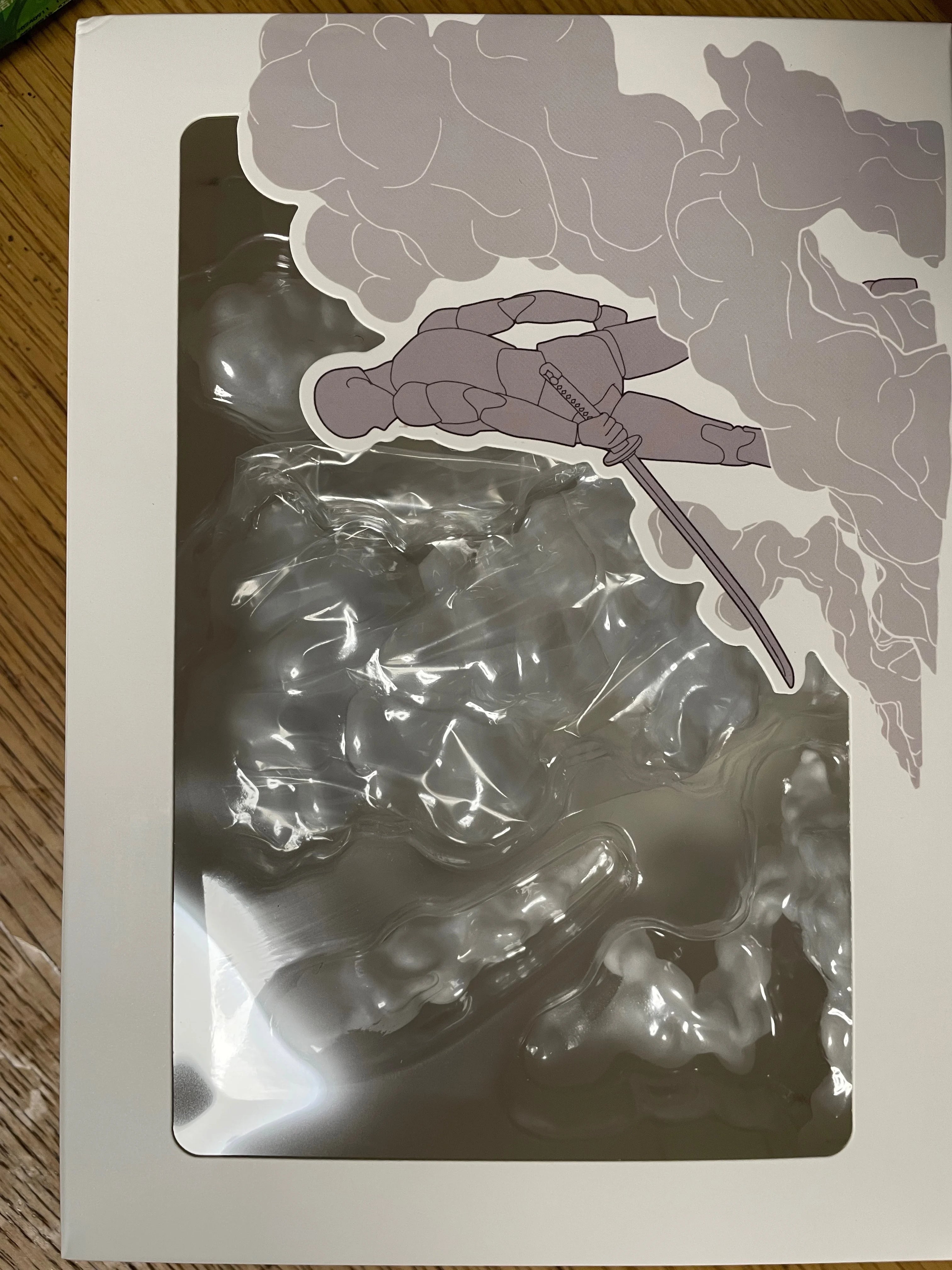 Ac Toys Dragon Ball Effect Series S.H.F The Smoke Effect Piece White Ver. Action Anime Figures Ko Model Accessories Customized