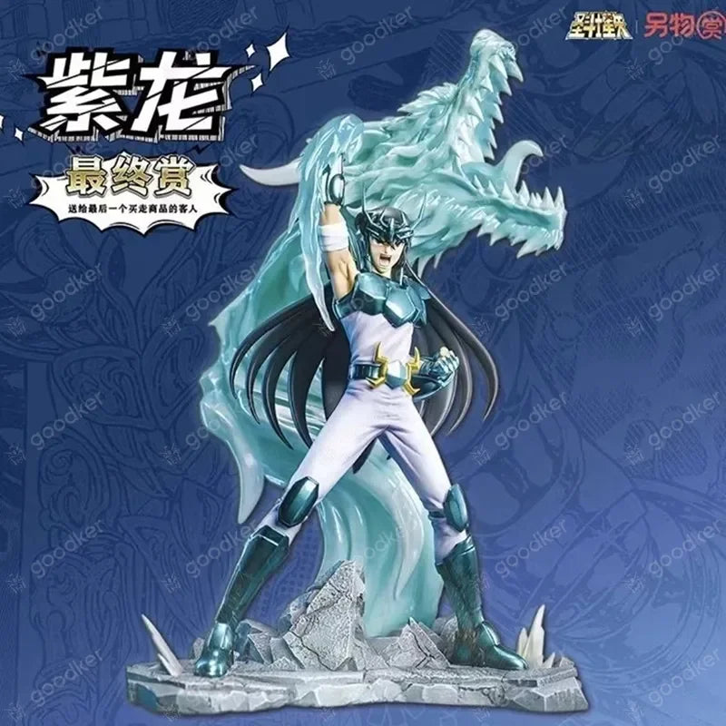 New Genuine Saint Seiya Figure Myth Cloth Aries No Muu Dragon Shiryu Final Death Mask Aldebaran Action Figure Toy  Series