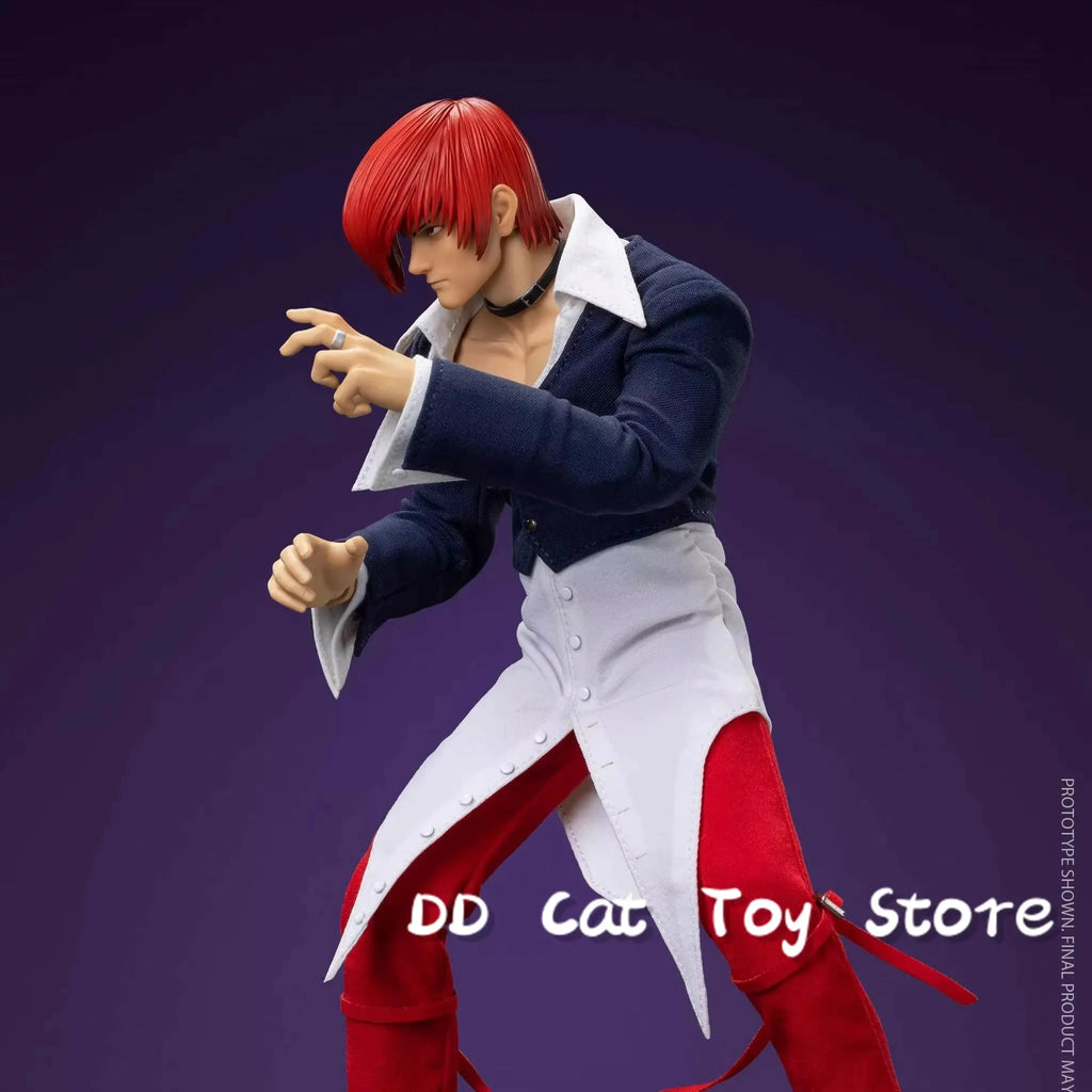 In Stock Tunshi Studio SNK 1/12 TS-XXZ-008 King Of Fighters 97 Iori Yagami Full Set Scale Collectible Action Figure Xmas Gift