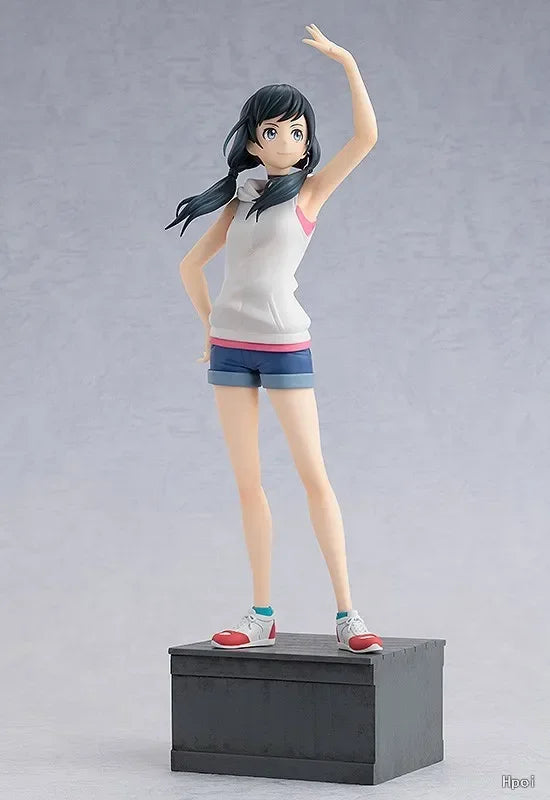 20cm POP UP PARADE Suzume Iwato Anime Girl Figure Suzume no Tojimari Action Figure Your Name Figurine Collectible Model Doll Toy