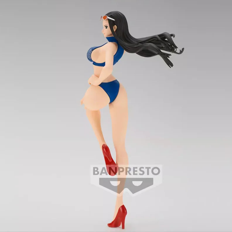 Tcv Bandai One Piece Nico Robin Vacation Ver. B  Ver. A Prize Figure Anime Collectible Model Toy Desktop Decoration Kids Gift