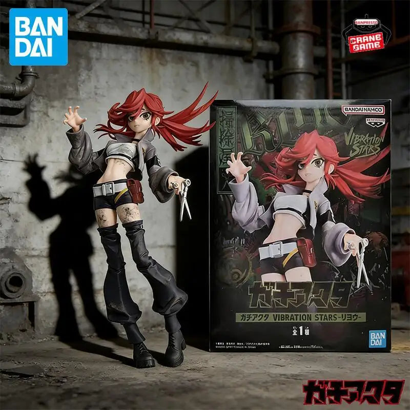 Bandai Original Banpresto VIBRATION STARS Gachiakuta Riyou Action Figures Anime Figuras Cartoon Dolls Models Toys Juguetes Gifts
