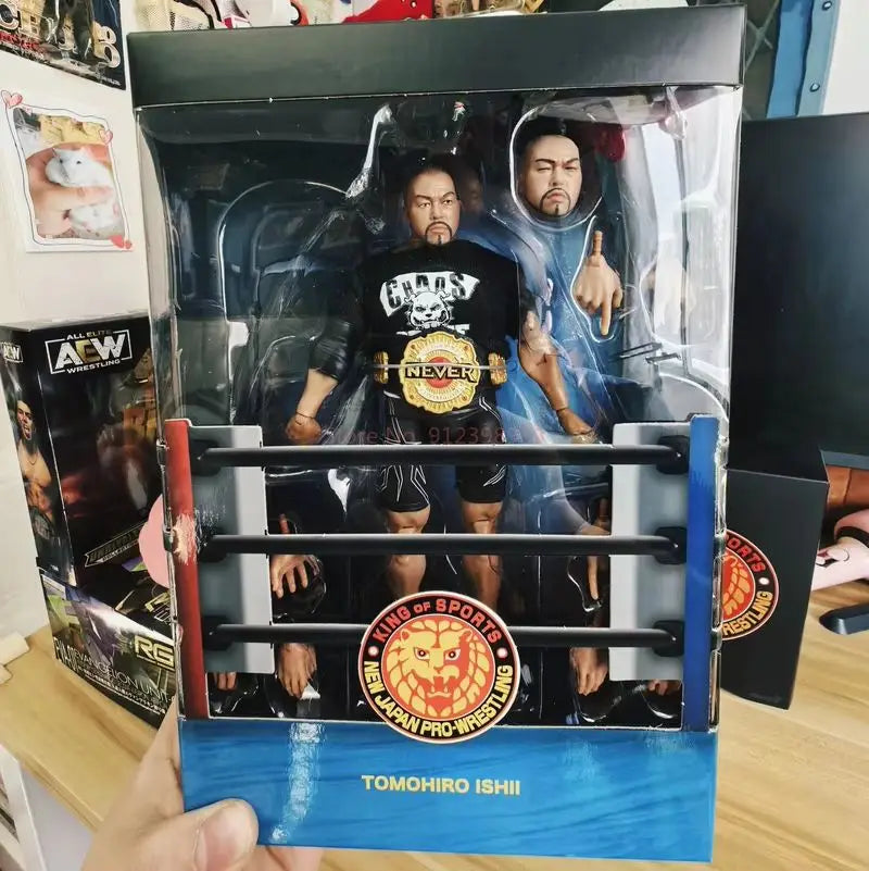 Super7 New Japan Pro Wrestling Bushi Hiromu Takahashi Tetsuya Naito Series 2 NJPW Ultimate Edition 7 Inches