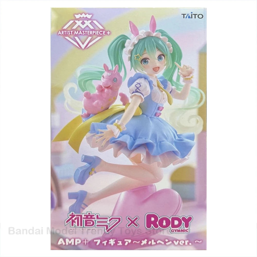 In Stock TAITO Artist Masterpiece+ Hatsune Miku x Rody Fairy Tale Anime Figure Model Original Toys Ornament Gifts Collecting