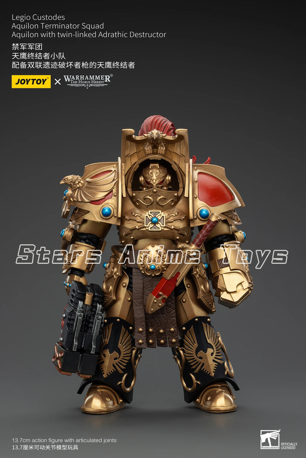 JOYTOY 1/18 Action Figure Warhammer The Horus Heresy Legio Custo Des Aquilon Terminator Squad Model Toy