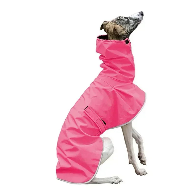 Italienische Windhundkleidung, wasserdichter Whippet-Mantel, Winter, verstellbare Windhundkleidung, Winter, warme Fleecekleidung, warme Hundejacke