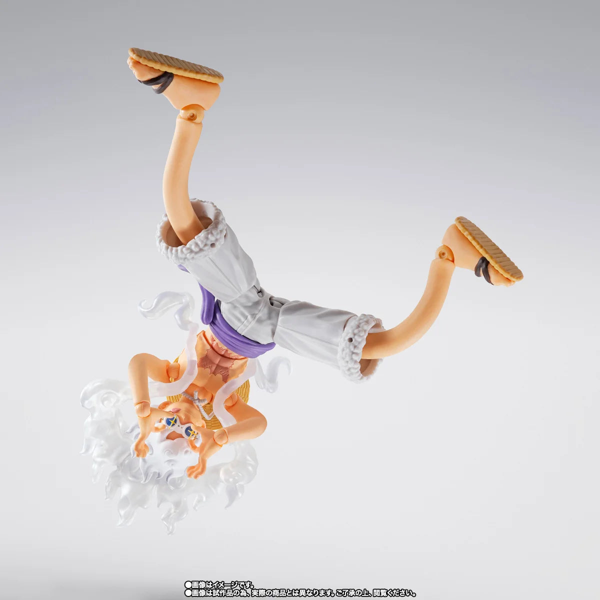 BANDAI S.H.Figuarts One Piece Monkey D. Luffy GEAR5 Borsalino -FUTURE ISLAND EGGHEAD- PVC 15.5 & 19.5CM Anime Action Figures Toy