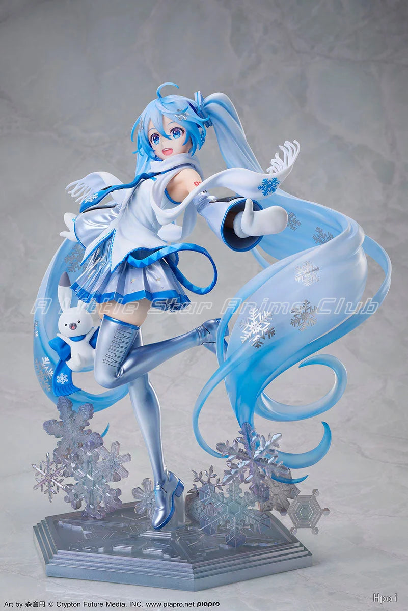 【Pre Sale】Original Design COCO Piapro Hatsune Miku Snow Miku SKY TOWN 10th Anniversary 1/7 Model Gift Collection