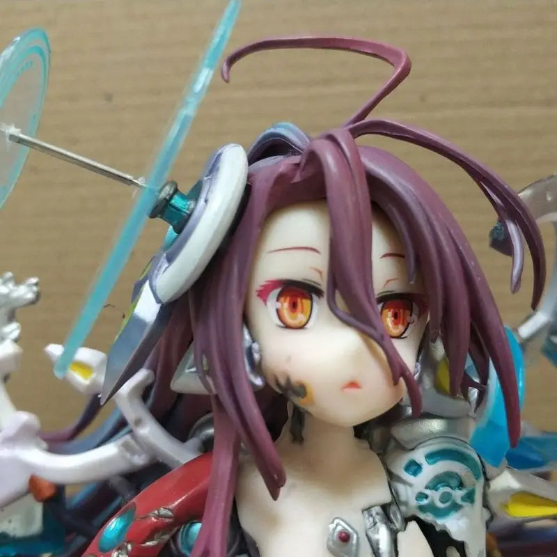 13cm No Game No Life Zero Anime Figure Theatre Edition Generation 2 Pvc Action Figure Shuvi Dola Shiro Figurine Model Doll Gift