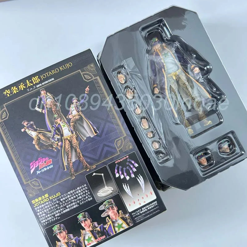 Jojo's Bizarre Adventure Figrue Jotaro Kujo Action Figure Collection Model Toys Room Ornament Gift For Kids