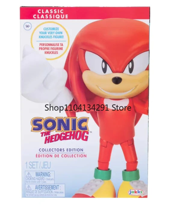 Original JAKKS Sonic The Hedgehog 5-inch Articulated Action Figure Collectible - Rare Birthday Gift for Kids