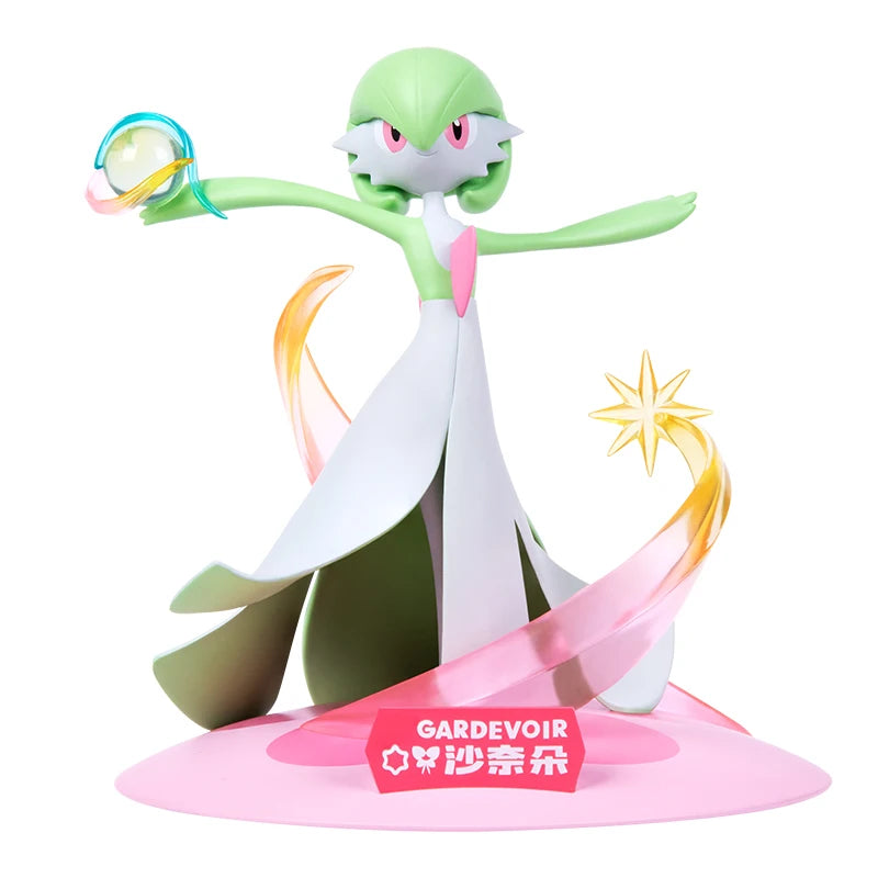 New Original Pokemon Cute Gardevoir Dolls Genuine Anime Action Figures Collect Model Ornaments Children's Toy Birthday Gifts