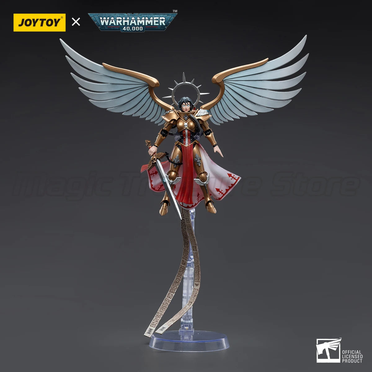 【MT】 JOYTOY 1/18 Action Figure Warhammer 40K Adepta Sororitas Celestine The Living Saint Model Toy Gift Collection