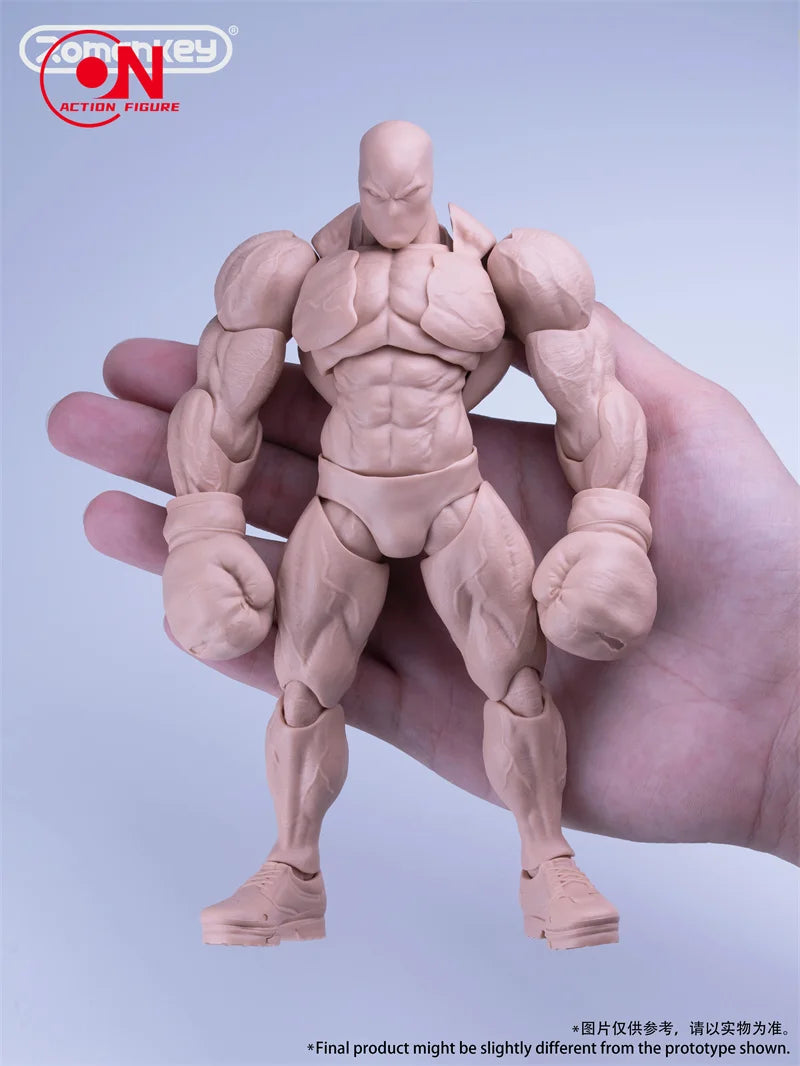 Romankey X COWL UMS003 1/12 Big Guy Super Flexible Joint Body Strong Muscle Male Soldier Action Figure Body for Collection