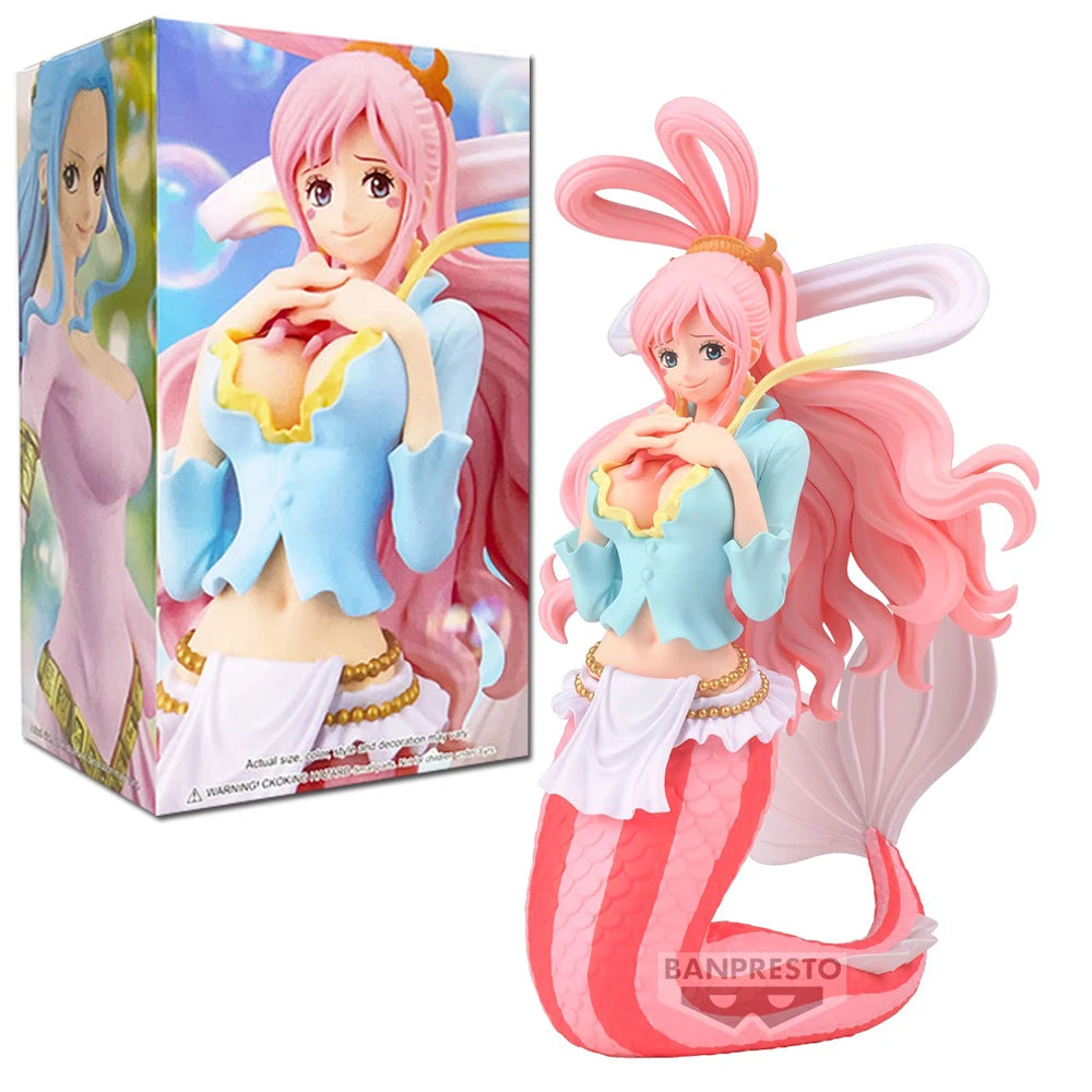16CM Аниме One Piece GLITTER&amp;GLAMOURS Shirahoshi Фигурка Русалка Принцеса Сцена Модел Играчка Кукла Aciton Фигурка Настолна Играчка