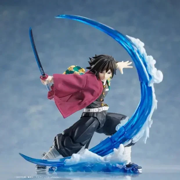 100% Original Aniplex BUZZmod Giyu Tomioka Kimetsu No Yaiba Demon Slayer Action Figures Model Toy Brinquedos Figura 1/12