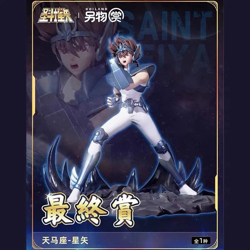 Genuine Saint Seiya Bntsh Ichiban Kuji Anime Figure Virgo Shaka Leo Aiolia Scorpio Milo Action Figure Desktop Decoration Gifts