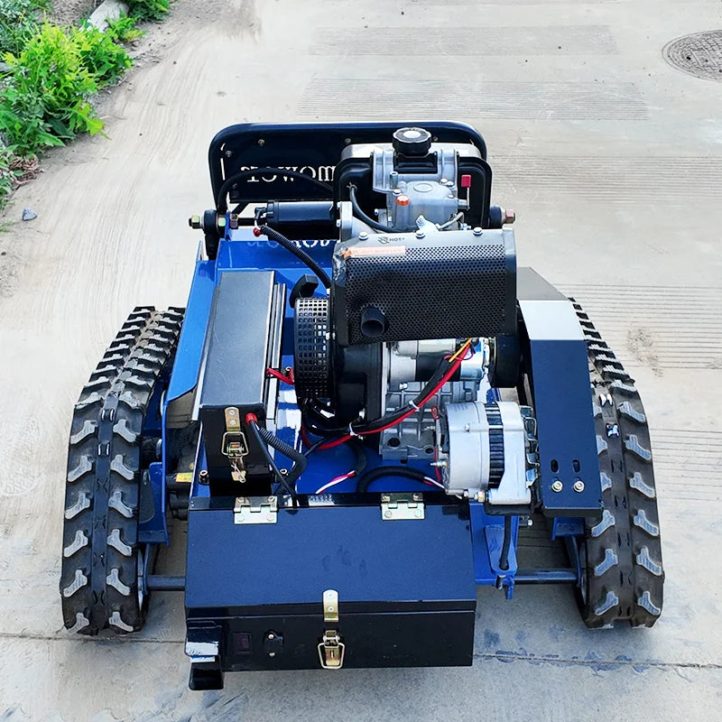 Customizable powerful 24V remote-controlled lawn mower self-propelled suitable for home garden mowing robot