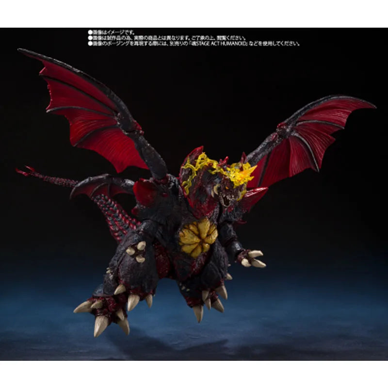 Bandai Original S.H.MonsterArts Destoroyah (Perfect Form) Anime Figures Toys for Boys Christmas Gift Collectible Model Ornaments