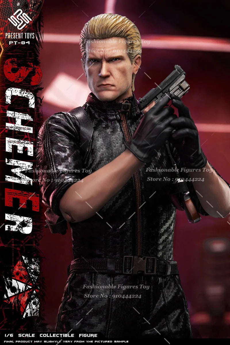 PRESENT TOYS 1/6 PT-sp84 Men Soldier Wesker Superpower Villain Full Set 12Inch Action Figure Model Best Collectible Dolls