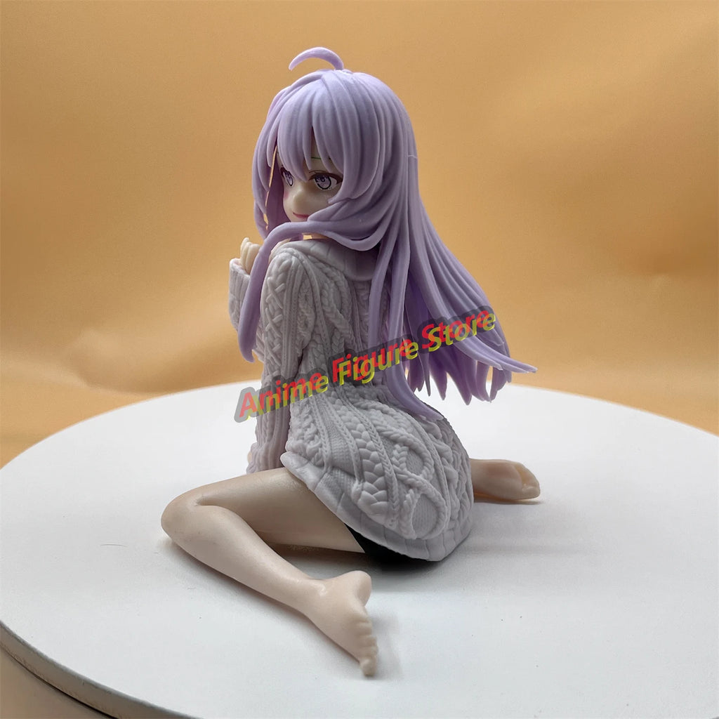Wandering Witch Die Reise von Elaina Anime-Figur Süße und süße Actionfigur PVC-Sammlung Modellpuppenspielzeug für Weihnachtsgeschenk