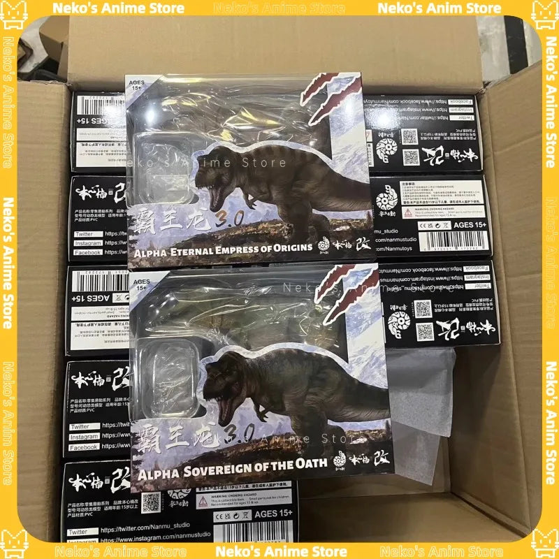 BXNG Zero Set Easy Move T-Rex 3.0 Eternal Queen & Oath Monarch Action Figure Anime Model Trendy Toys Desktop Doll Collectibles