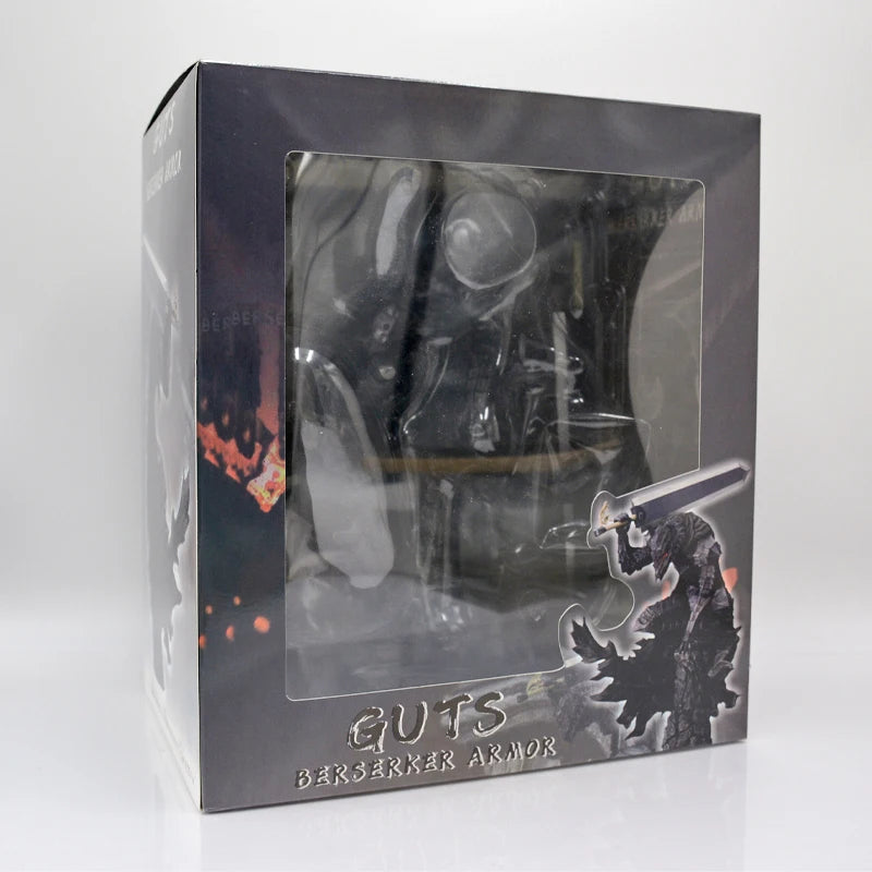 23cm Berserk Guts Anime Figure Berserker Armor L Action Figure Berserk Black Swordsman/Zodd Figurine Collectible Model Doll Toys