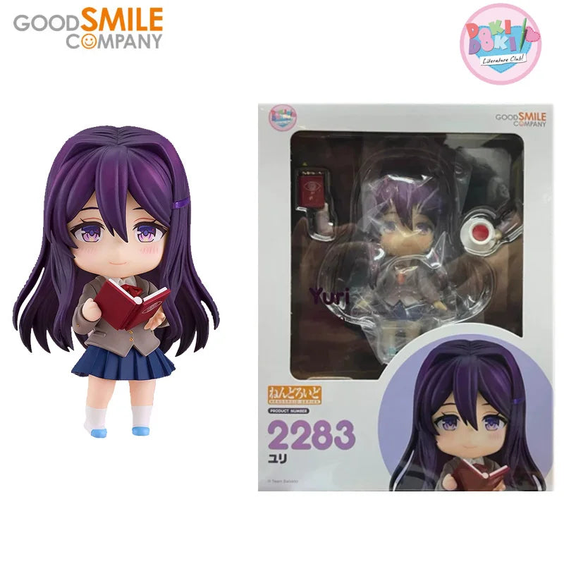 Good Smile Genuine Nendoroid Doki Doki Literature Club! Anime Figure POP UP PARADE Yuri Sayori Natsuki Monika Action Figure Toys