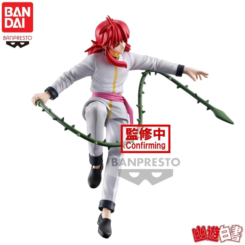 В наличност Оригинална фигурка Bandai Banpresto Yuyu Hakusho Kurama, кукла, чисто нова, в кутия, анимационна периферия, аниме герои.
