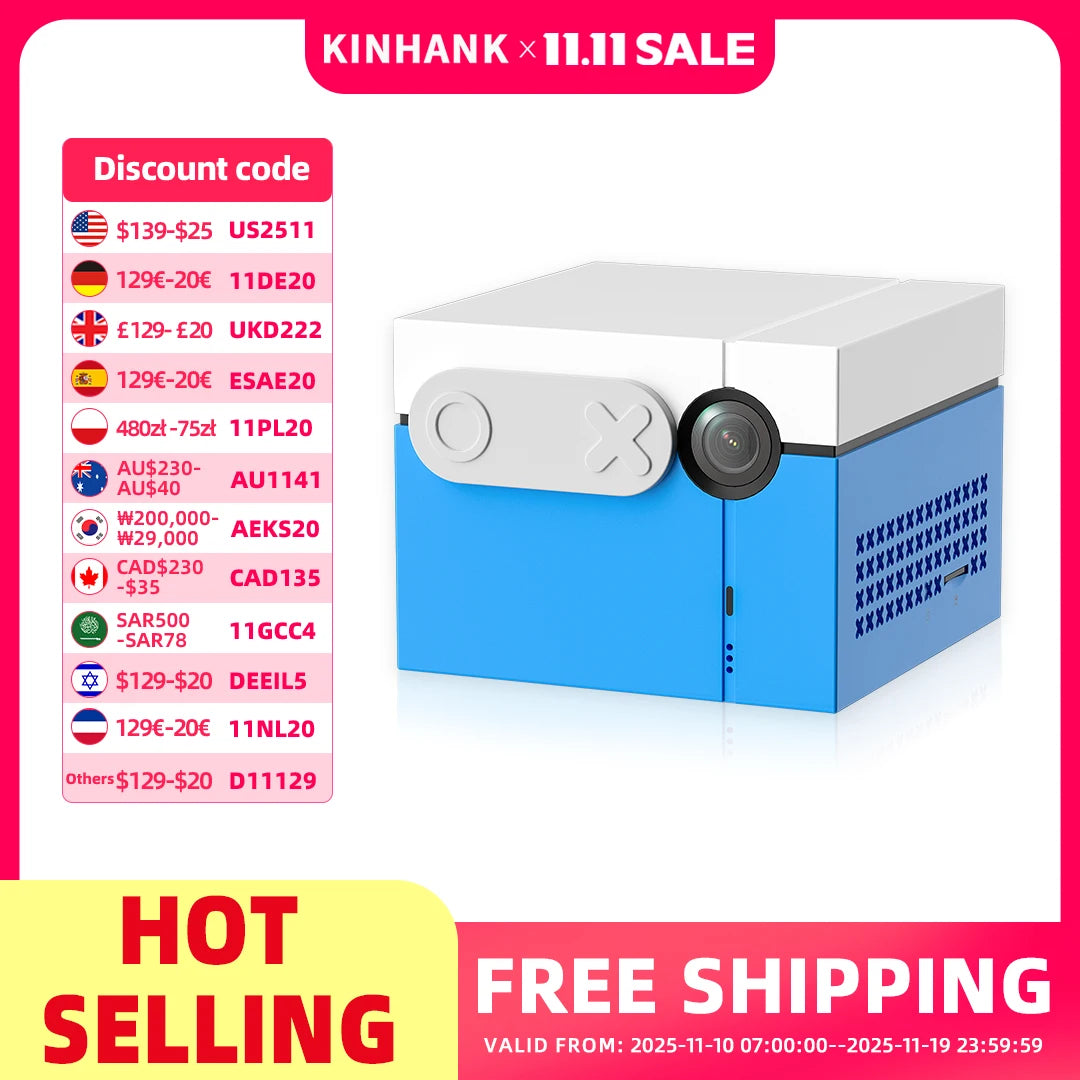 KINHANK MotionX Video Game Console for Kids & Families Ongoing Updates Kids Toy Active Play System Indoor Physical Activity