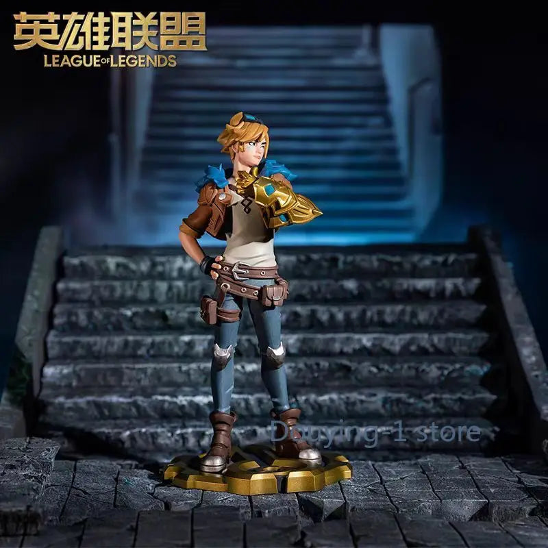 In stock, League of Legends LOL Explorer Ezreal medium sculpture collection game figurine.
