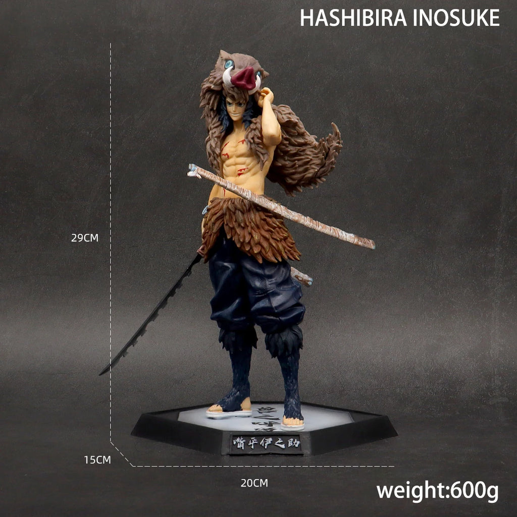 28cm  Demon Slayer Anime Figures DAKI SHINOBU Muzan 12 Style Action Figure Statue Model Doll Collection Toys Gifts