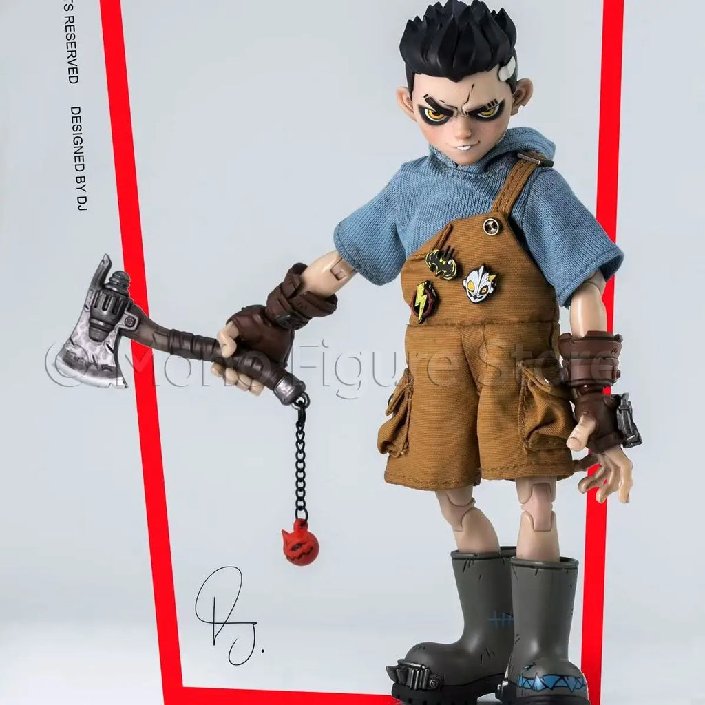 In Stock D_ONE STUDIO RAGE-ZBOYS Tooth Kid 1/12 Clothed Highly Articulated Action Figure Collectible Model