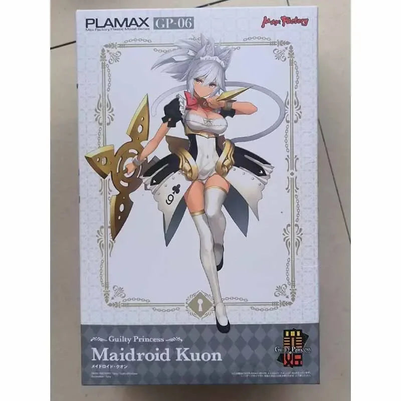 Maidroid Kuon Guilty Princess PLAMAX GP-06 160mm Assembled Movable Plastic Figure Ninja Swords Scythe Collectible Toy