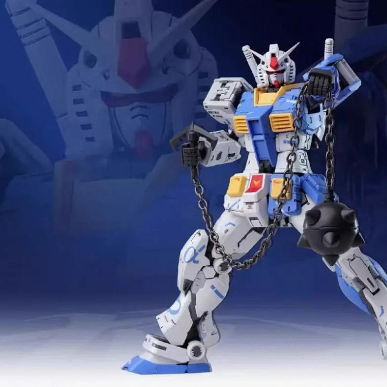 New In Stock Fat Cat Model Rg Mg 1/100 Model Rx-78-2 Ver 2.0 Assembly Model Kit Rgu Movable Joints Collectible Kits Models Toy