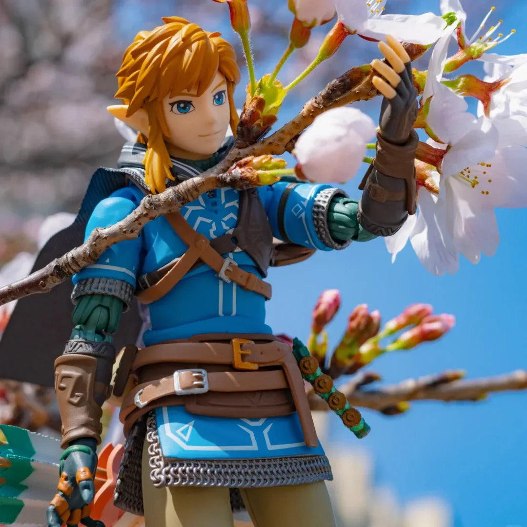 Domestic The Legend Of Zelda Figma Tears Of The Kingdom Dx Anime Action Collection Figures Ko Model Toys Kit Pvc Anime
