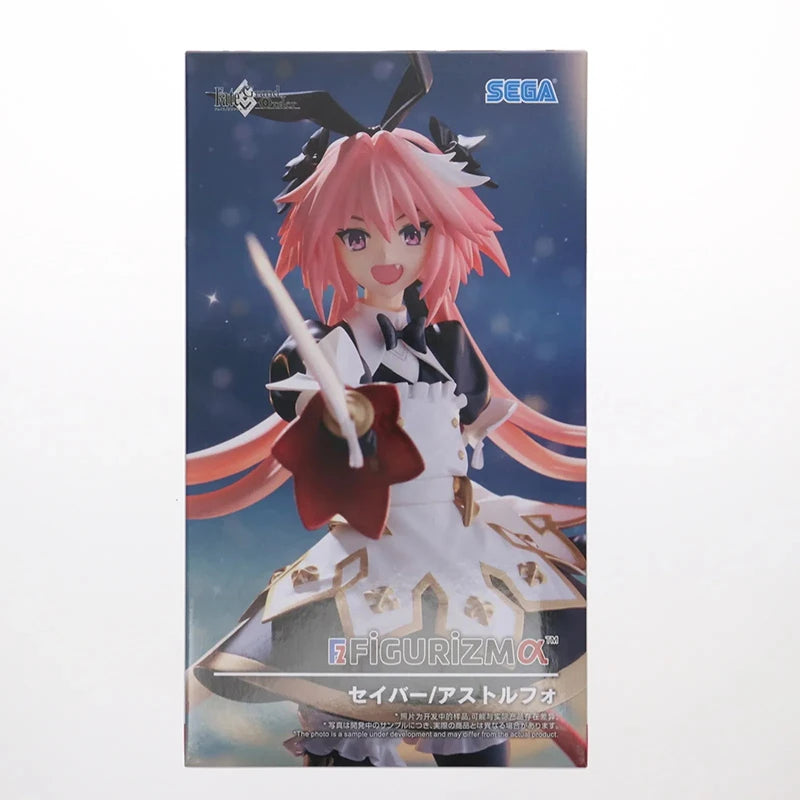 Auf Lager SEGA FIGURIZMα Fate/Grand Order Astolfo PVC 21CM Anime Actionfiguren Modellsammlung Spielzeug