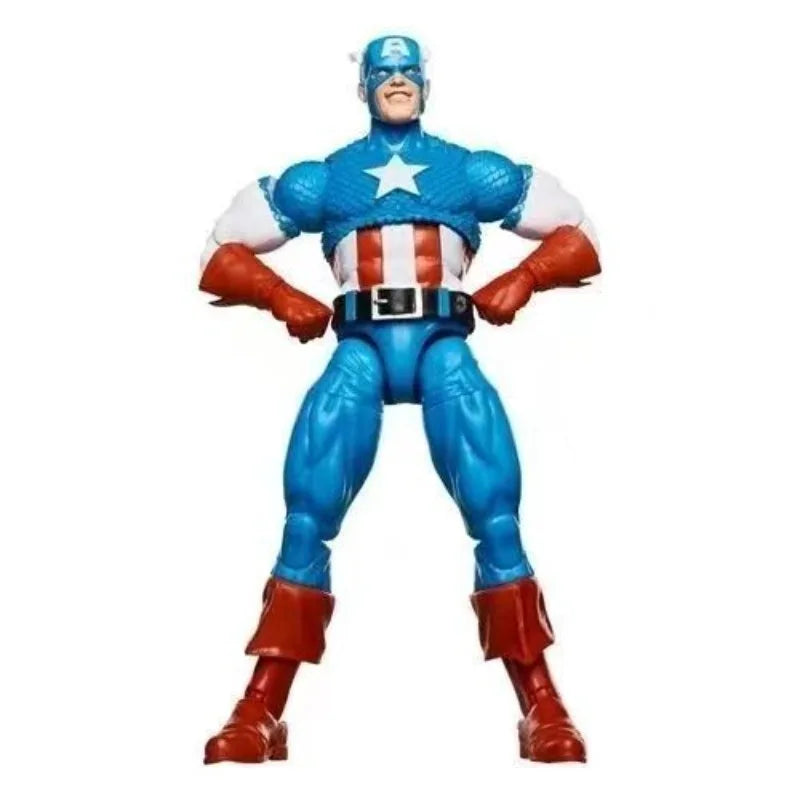 Original Hasbro Marvel Legends Series Secret Wars Captain America Action Toy Figure Collection