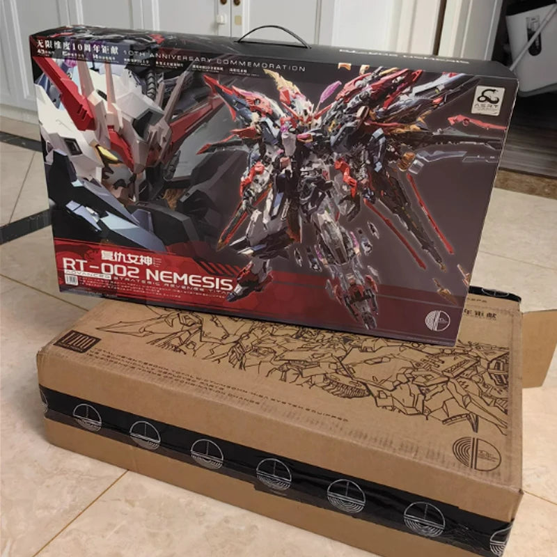 【IN STOCK】NEMESIS Infinite Dimension RT-002 1/100 Strategic Revenge Titan Action Figure Scale Assembly Model Toys Custom Gift