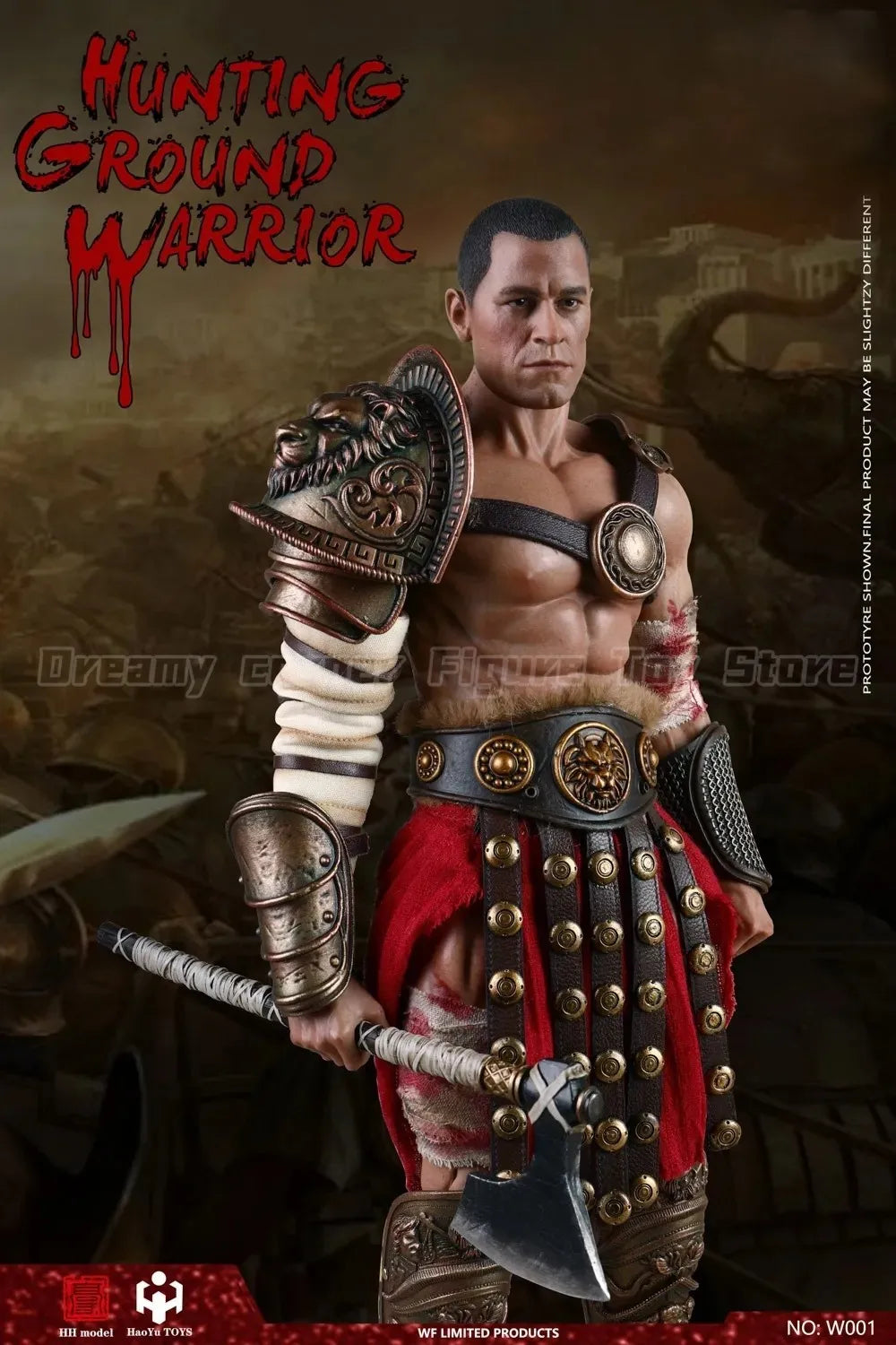 【In Stock】Original HHMODEL HAOYUTOYS W001 Imperial Legion Hunting Ground Fighter 1/6 Action Figure Toy Collection Ornament