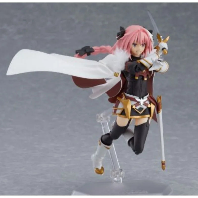 Max Factory Original Figma Astolfo  Fate/Apocrypha Anime Action Figures Toys for Boys Christmas Gift Collectible Model Ornaments