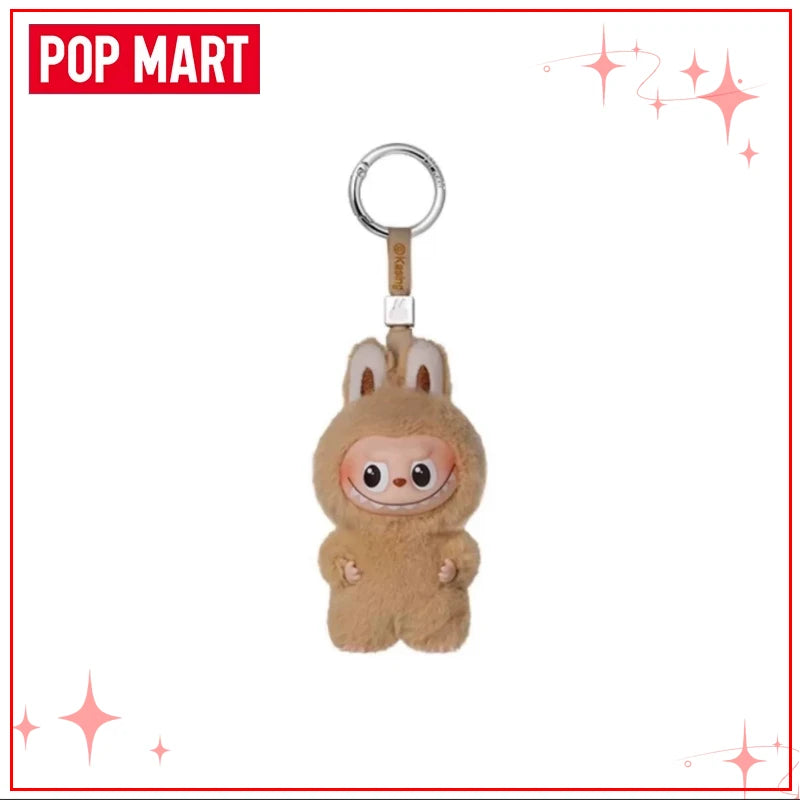 POPMART Чудовищата Лабубу V4 Pin for Love Series Blind Box Vinyl Face Plush Doll Visual Keyring Toy Коледни подаръци