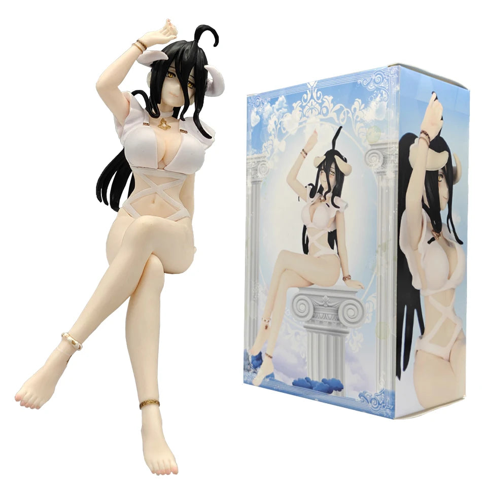16см Overlord Albedo Swimwear PVC аниме екшън фигурки модели колекция орнаменти аниме карикатура модел играчка подарък на склад