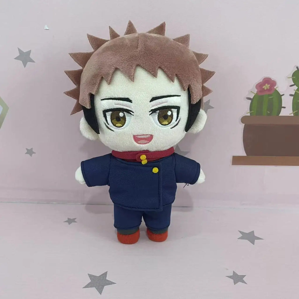 20cm JJK Plush Mahito Plush Nanami Kento Inumaki Toge Fushiguro Toji Anime Figure Stuffed Kawaii Doll Birthday Gift