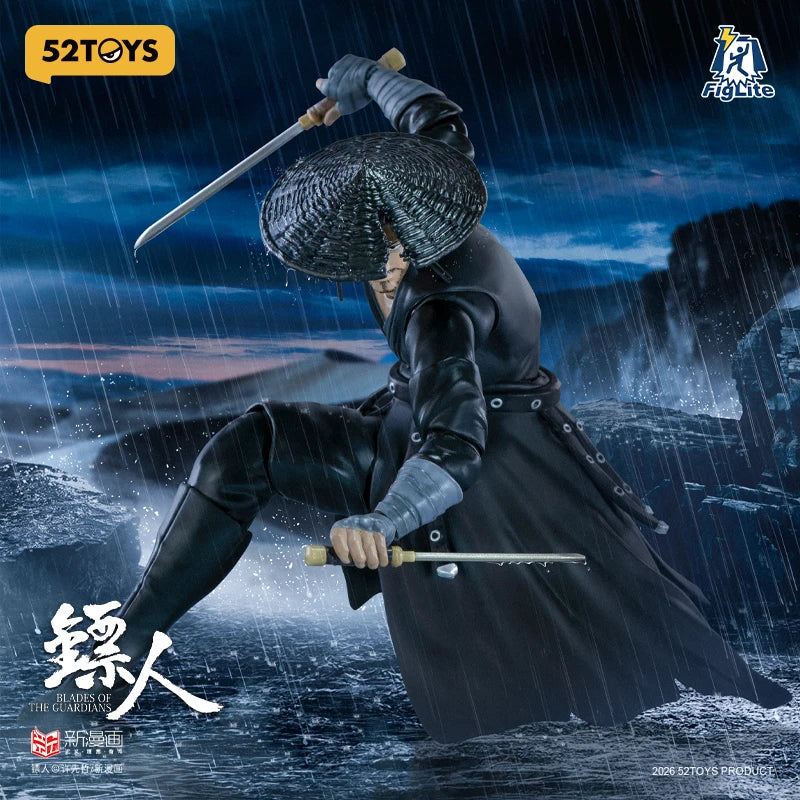 52TOYS FigLite Blades Of The Guardians Daoma  1/12 Scale Male Soldier Anime 6Inch Action Figure Doll Collection