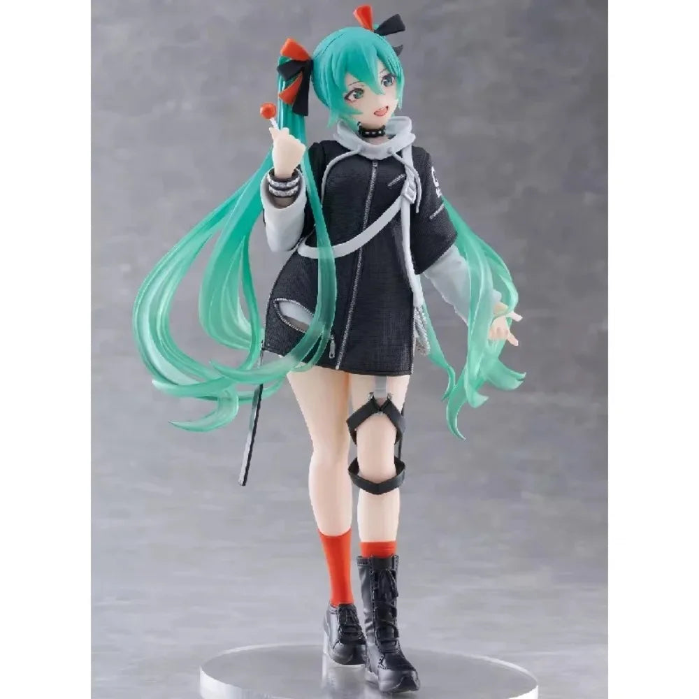 Auf Lager! Authentisches TAITO Fashion VOCALOID Hatsune Miku Punk Future Scenery Modellspielzeug, Weihnachtsgeschenke