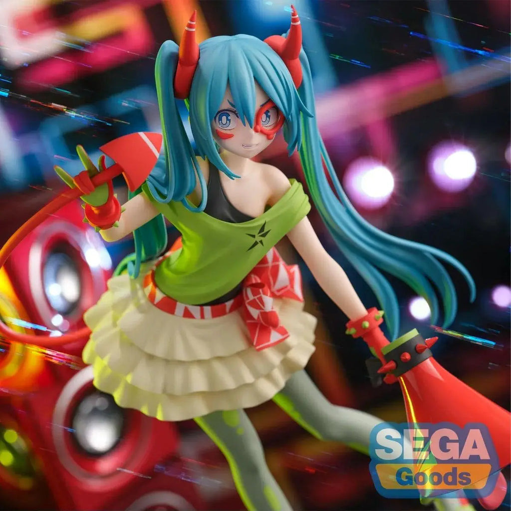 Judai Original SEGA FIGURIZMα Miku DE:MONSTAR T.R Devil PVC Action Figure Model Doll Toys