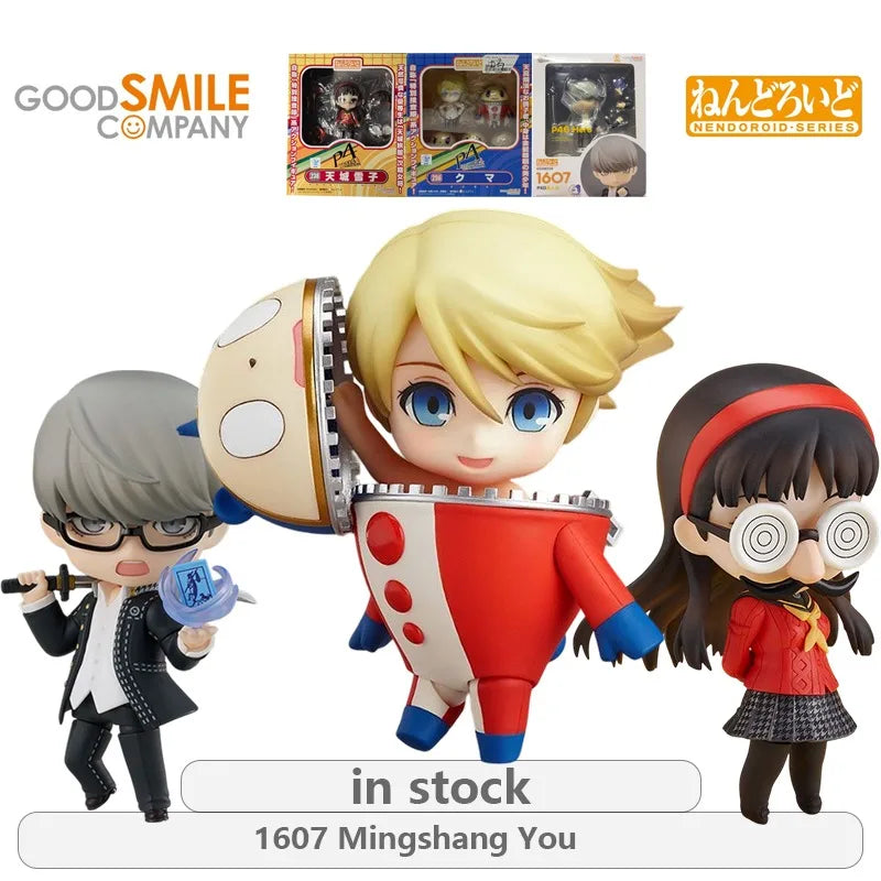 GSC Original Nendoron Persona 4 Series Tiancheng Xuezi\256 Little Bear Anime Action Figure Model Toys Ornaments Gifts Fo Boys