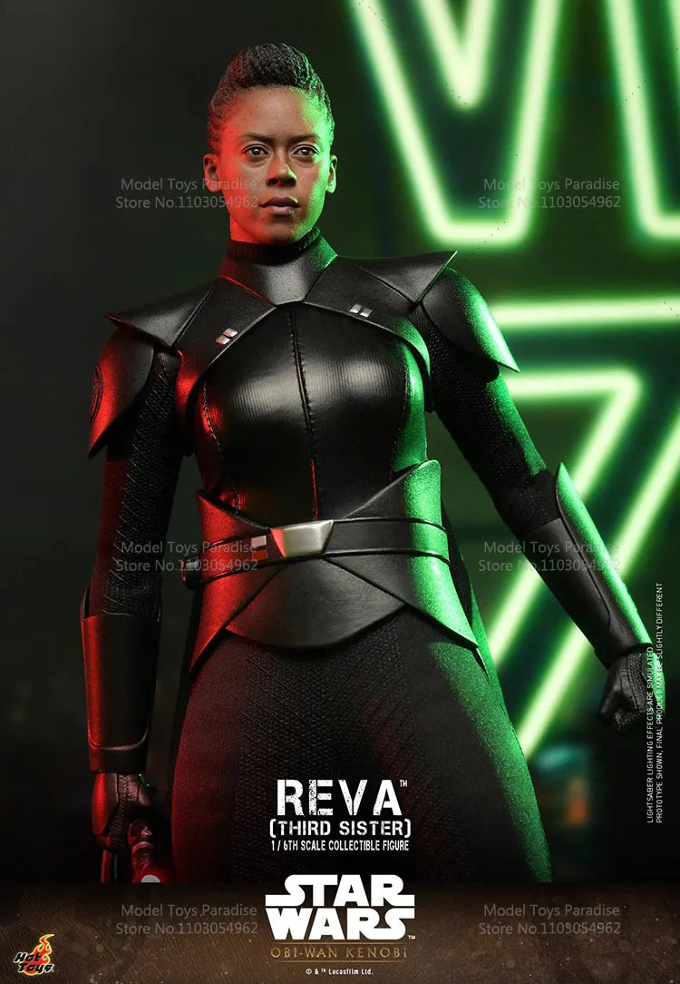 HotToys HT TMS083 1/6 Collectible Toys Reva Star Wars Obi-wan Third Sister Woman Soldier 12Inch Action Figure Model Fans Gifts