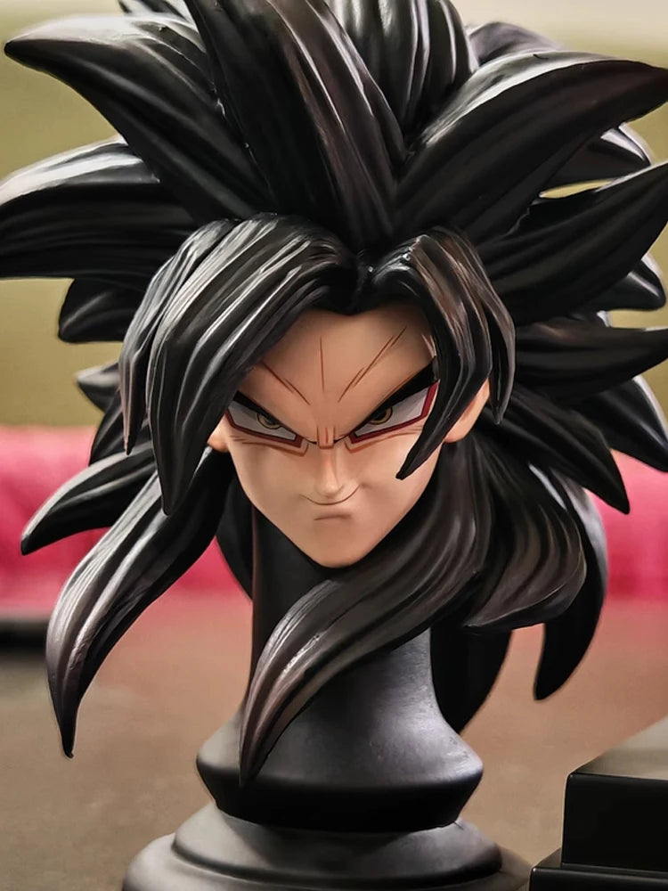 32cm Jt Statue Dragon Ball Anime Super Saiyan 4 Goku PVC Figure Model Statue Dolls Collection Custom Desktop Toy Male Kid Gift